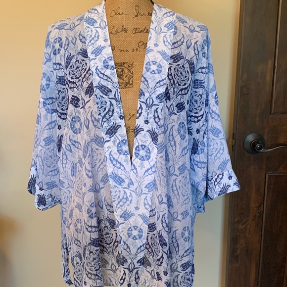 Westbound Tops - Gorgeous petite duster-NWOT!